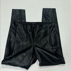 Banana Republic Faux Leather Black Leggings